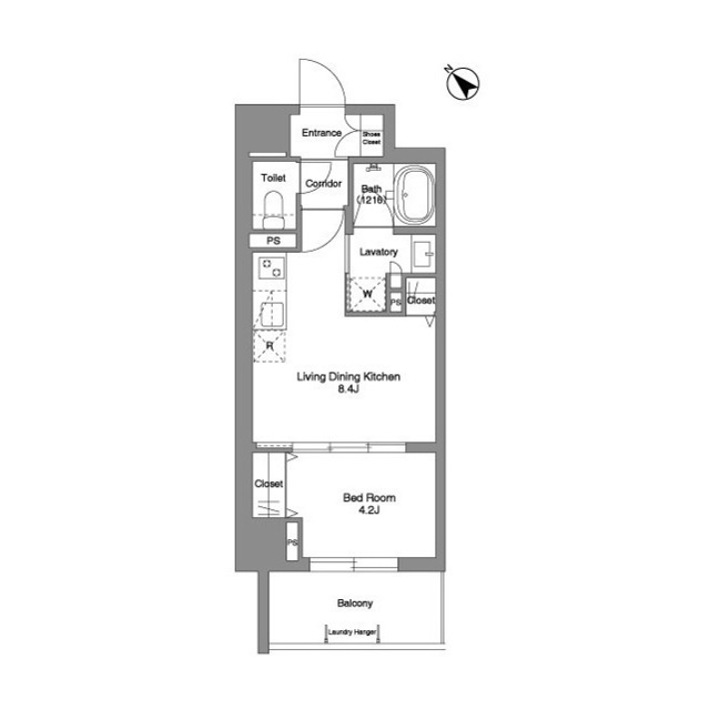 泉町の完工年月(2025年2月)築の賃貸マンションの間取り