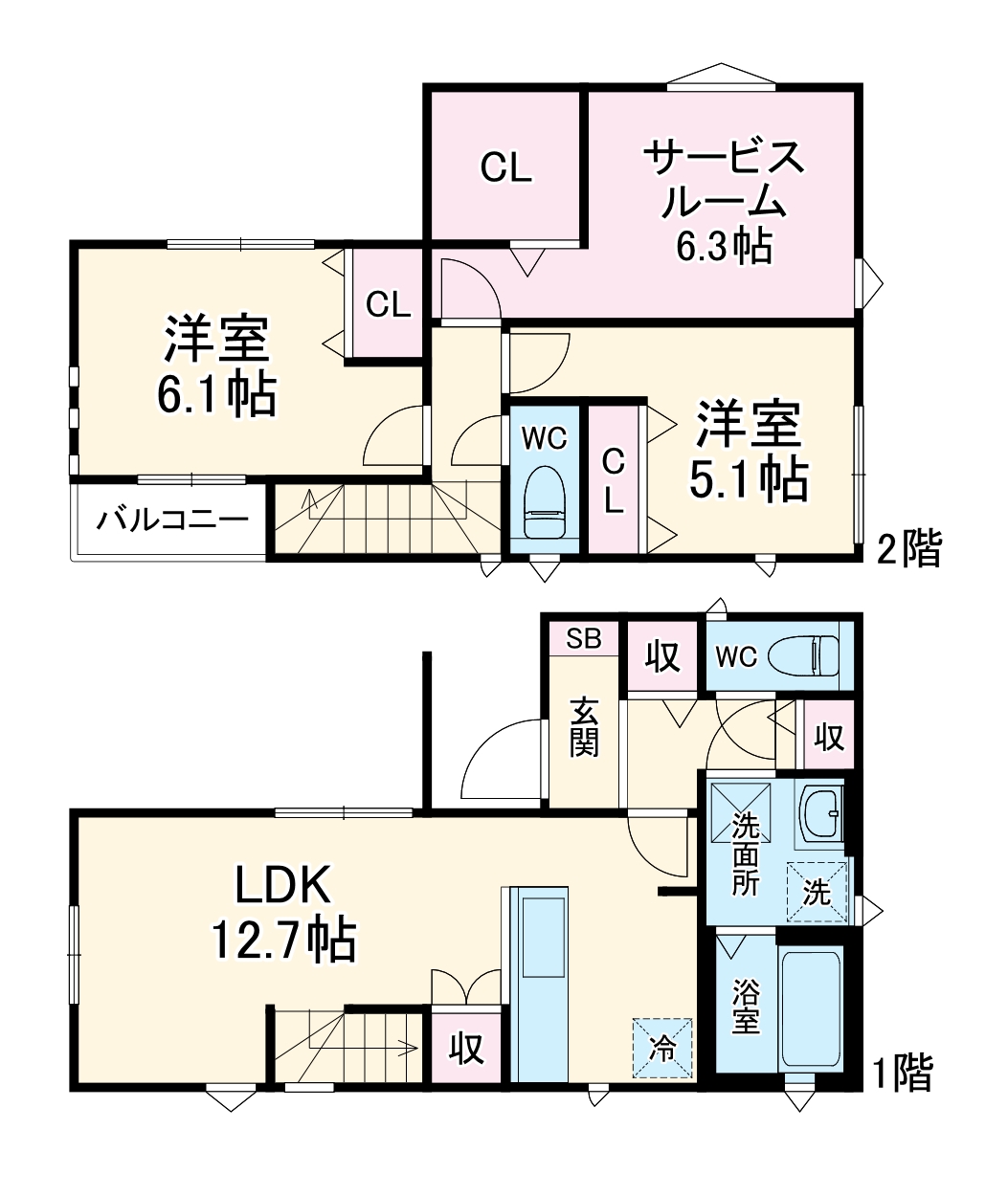 Kolet初石#04の間取り