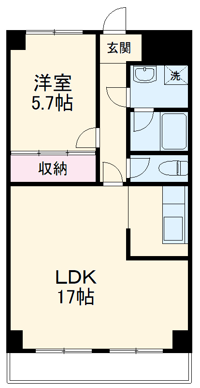 モリヒロスクエアの間取り