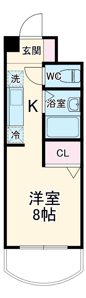 メゾンシルクの間取り