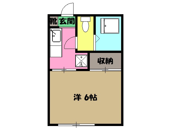 フォーブル三上の間取り