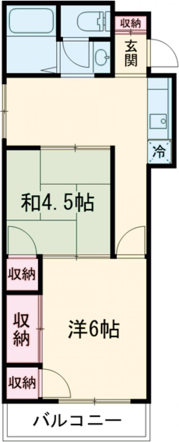 金子ビルの間取り