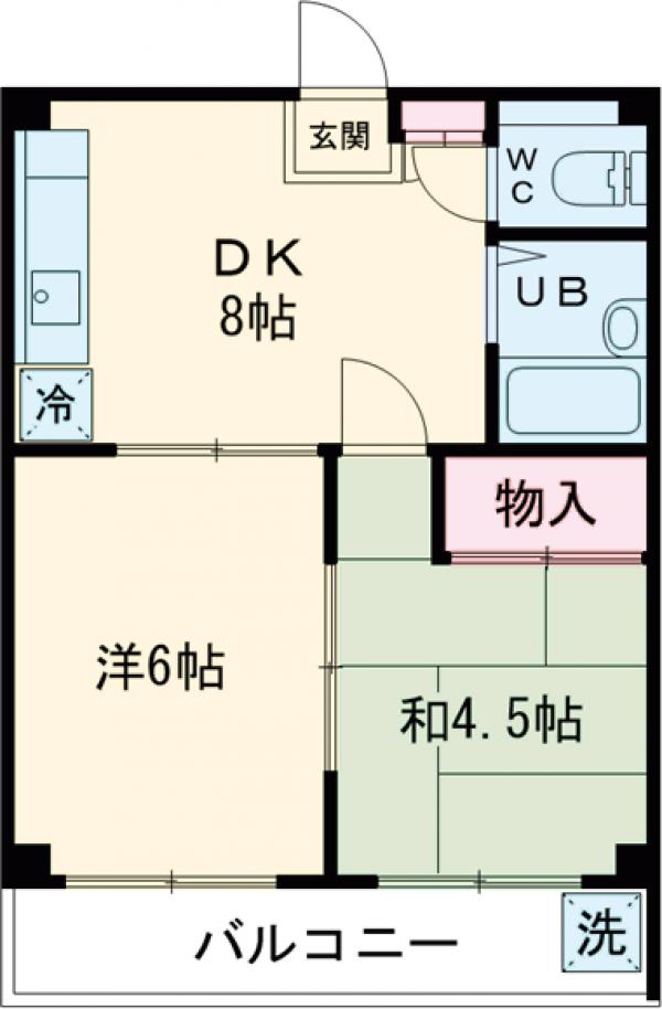 サンハイム加住の間取り