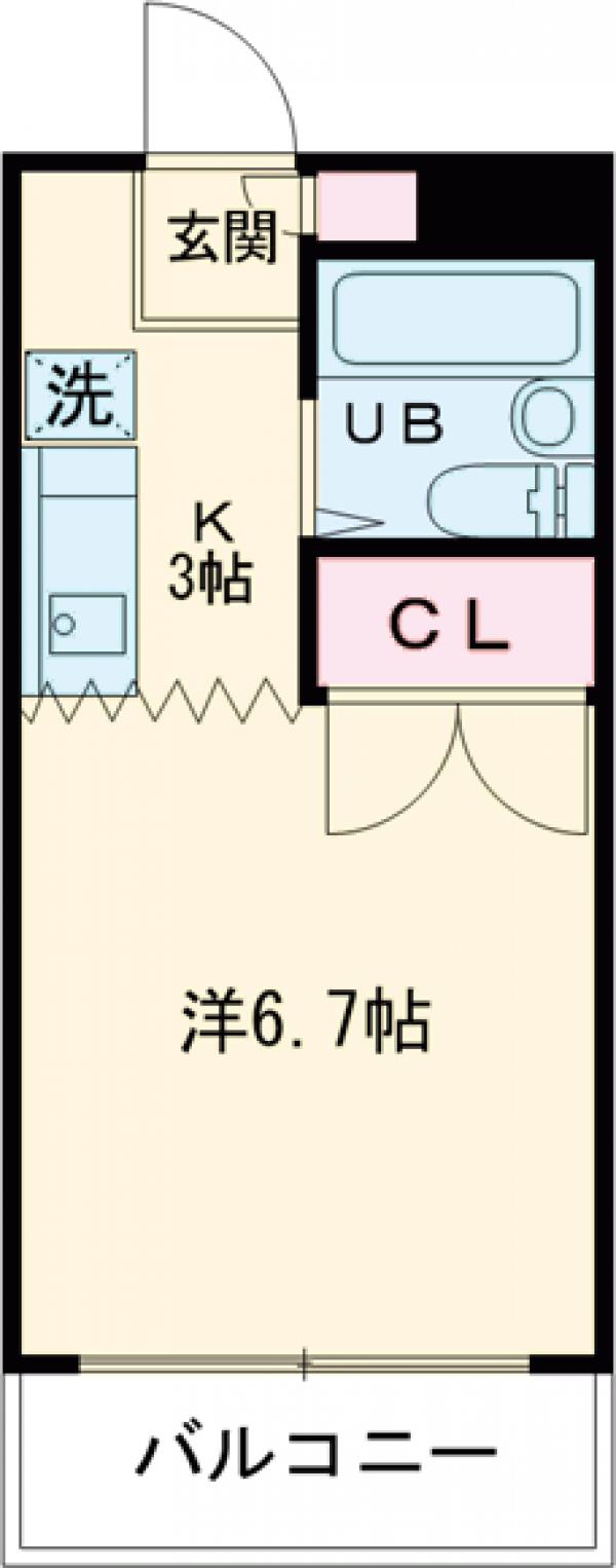 ハイネス宮腰の間取り