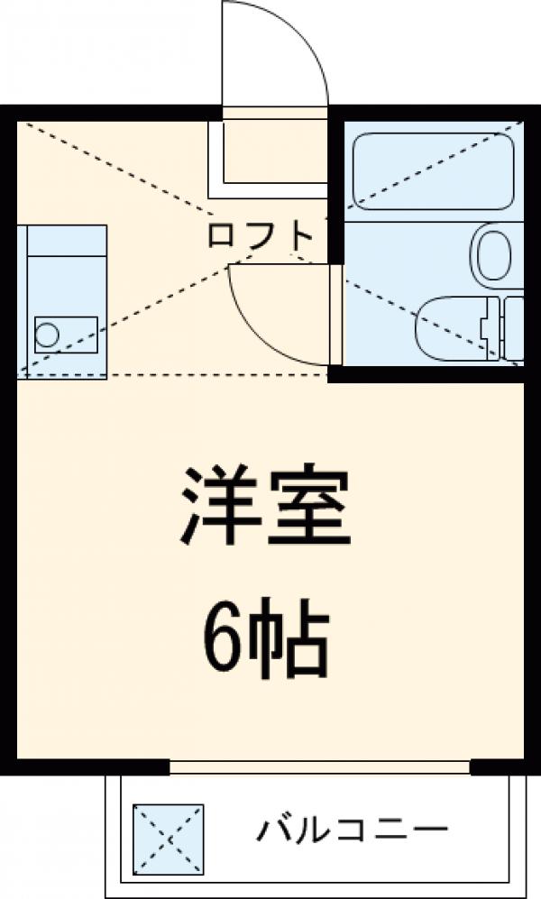 ホワイトウイング連光寺Ⅱの間取り