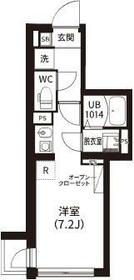 レピュア南大井レジデンス・204号室の間取り