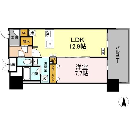 THE RejuvePort KISARAZUの間取り