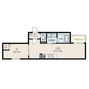 Jack koshinⅠの間取り