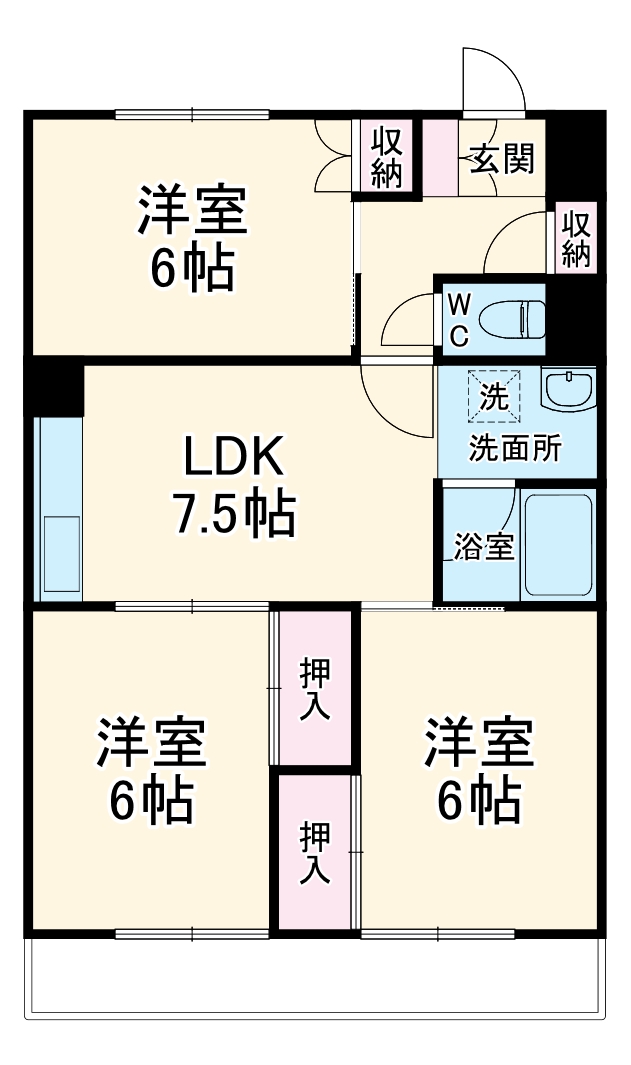 メゾン烏森の間取り