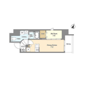 シーズンフラッツ東十条の間取り