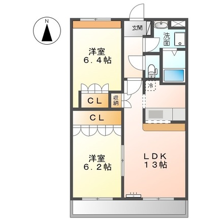 グレイス ヴィラの間取り