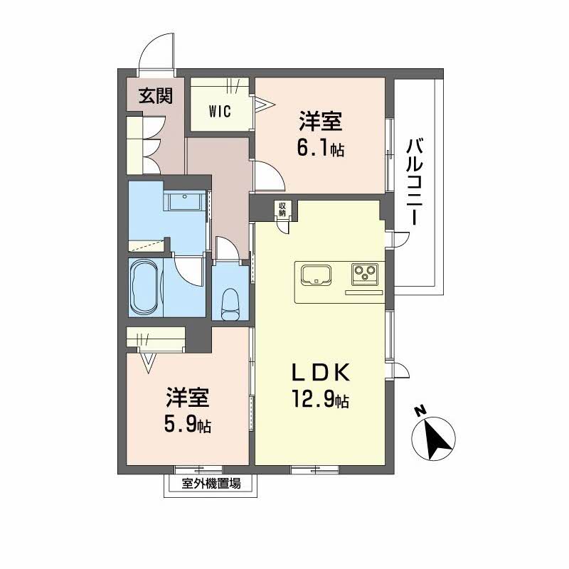 セントリビエの間取り