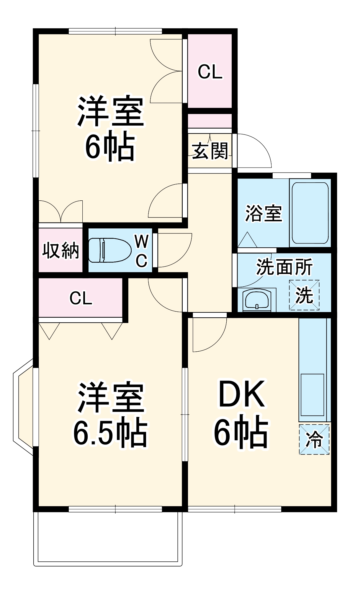 エクセルハイムの間取り