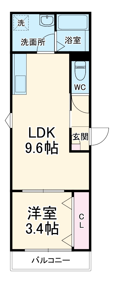 LECOCON半田Ⅲの間取り