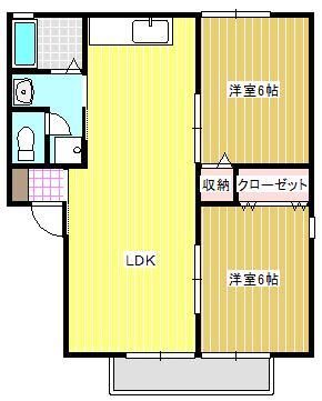 グレースⅡの間取り