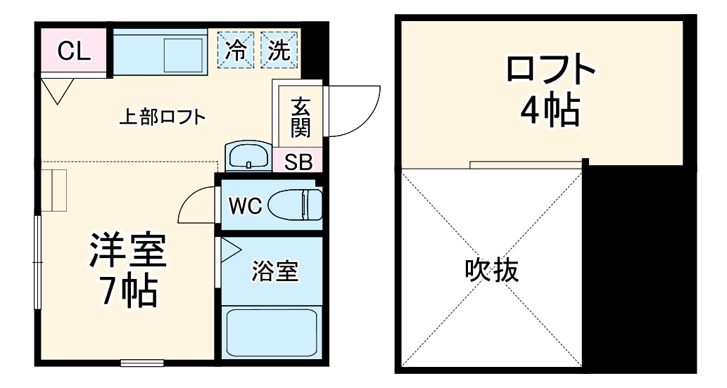 プレミアムコートあざみ野Ⅰの間取り