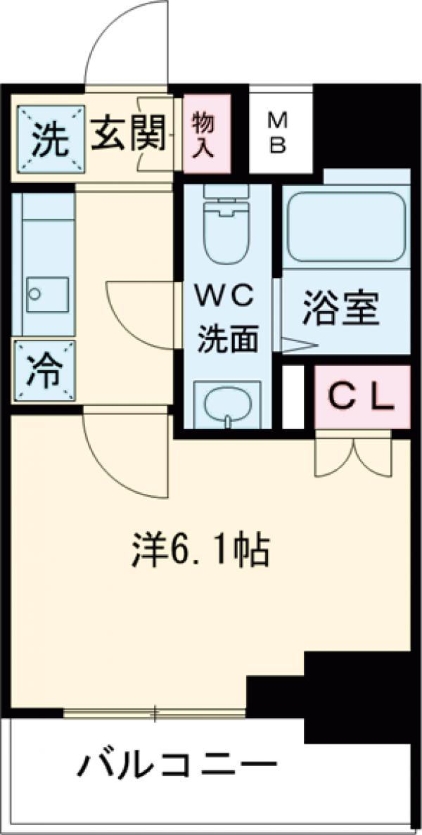 アーバンパークお花茶屋の間取り