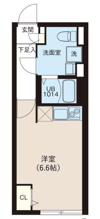レピュア早稲田レジデンスⅡの間取り