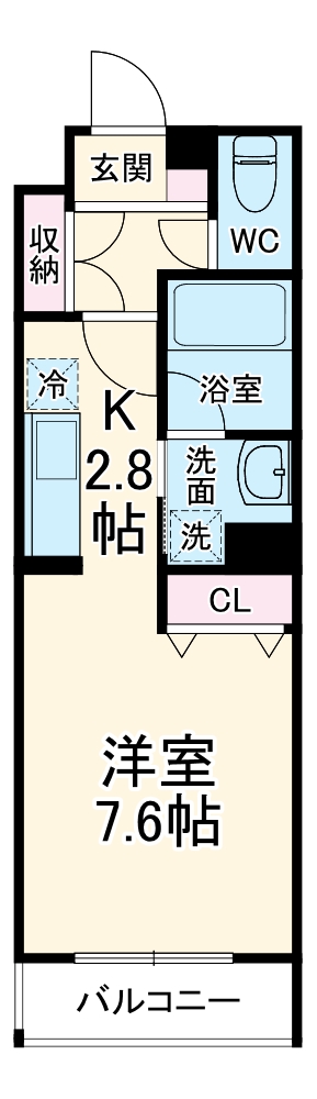 Luxter 柴田の間取り