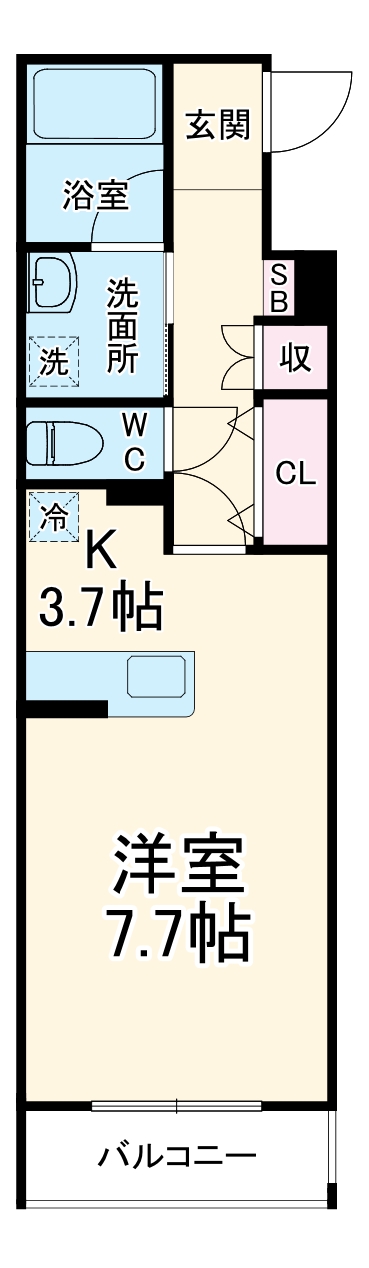 Luxter 柴田の間取り