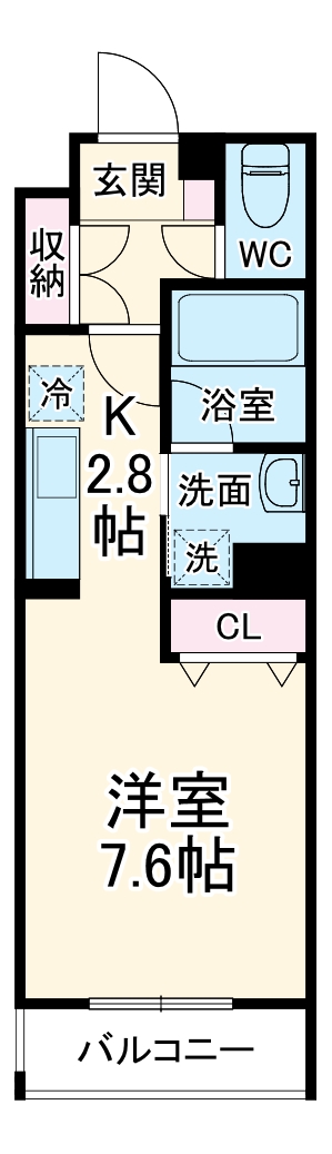 Luxter 柴田の間取り