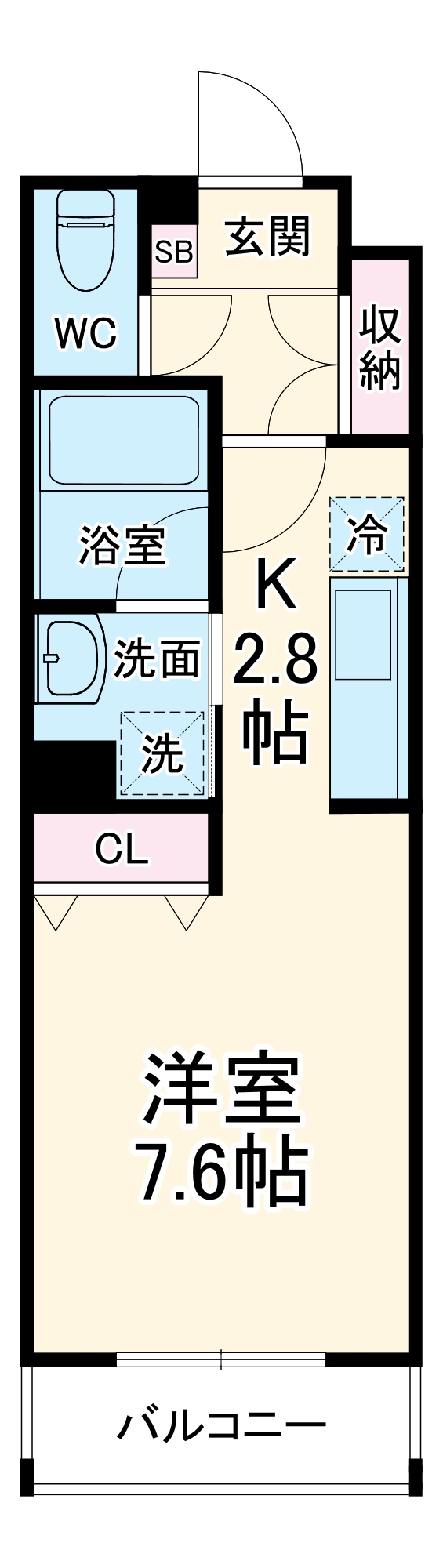 Luxter 柴田の間取り
