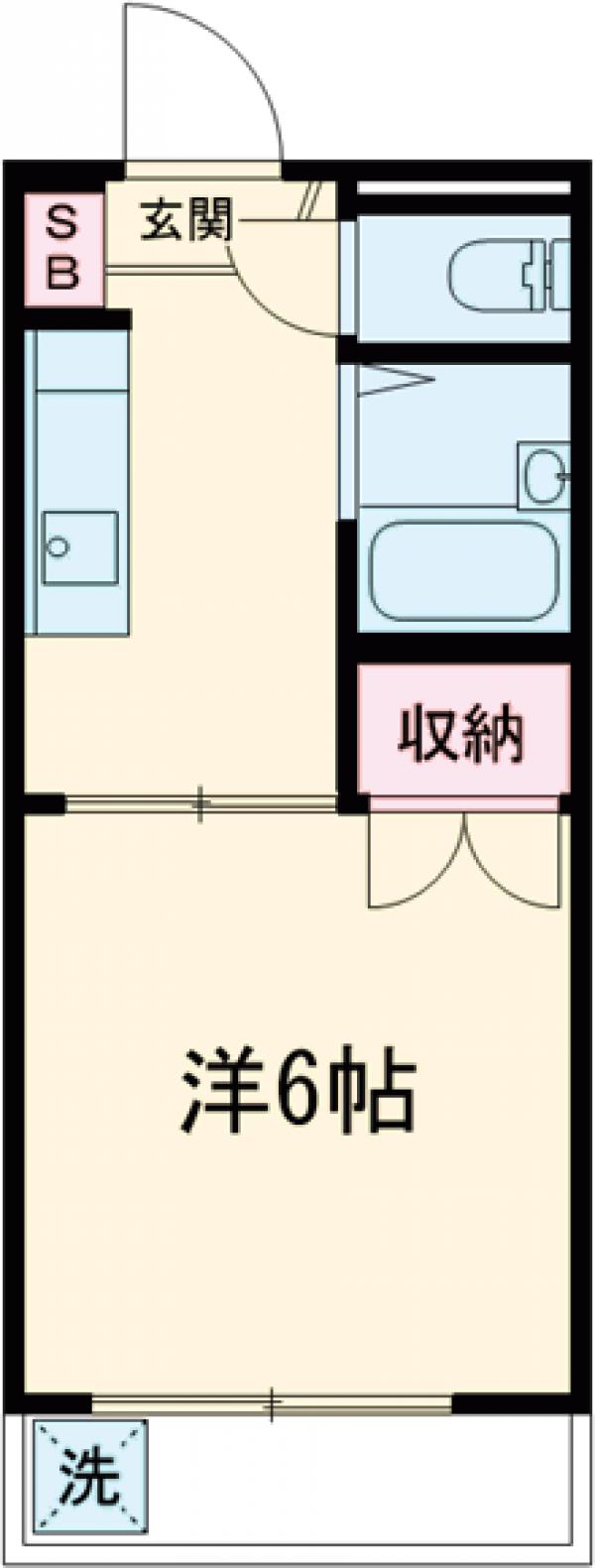 メゾンソレイユの間取り
