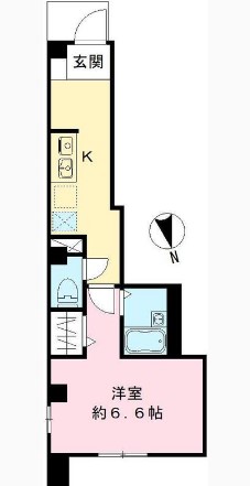 La Dull神楽坂の間取り