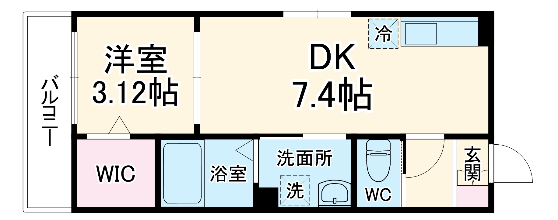 サーフライフの間取り