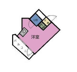 クロノス東寺尾の間取り