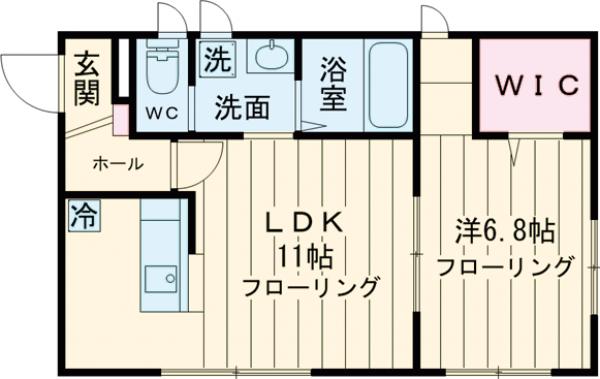 Forest三鷹の間取り