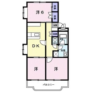 アビタシオン ノールの間取り