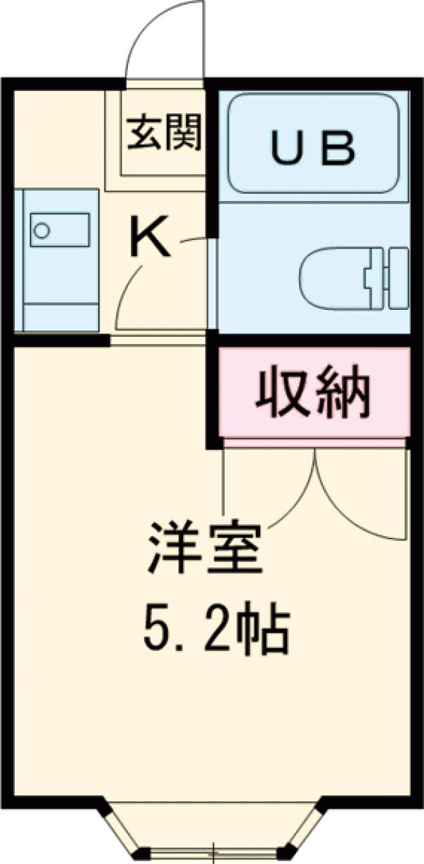 沢井コーポの間取り