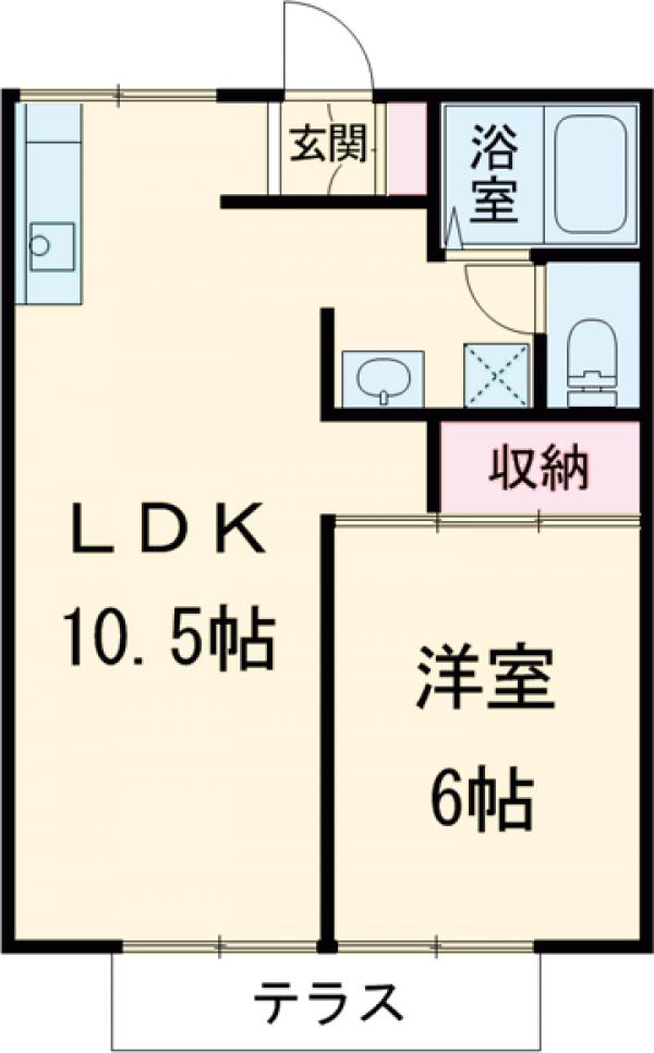 エステート・ニューミーの間取り