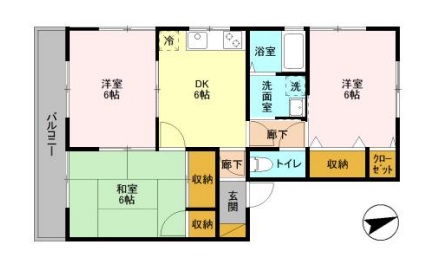 サイプレス北習志野の間取り