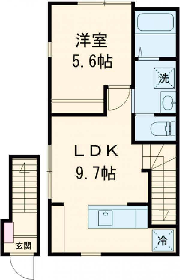ルノン氷川台の間取り