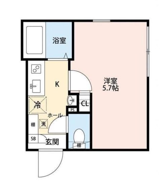 グランクオール代田橋の間取り
