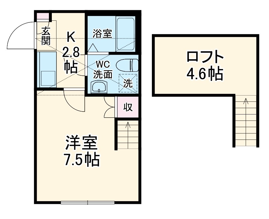 Fika淵野辺の間取り