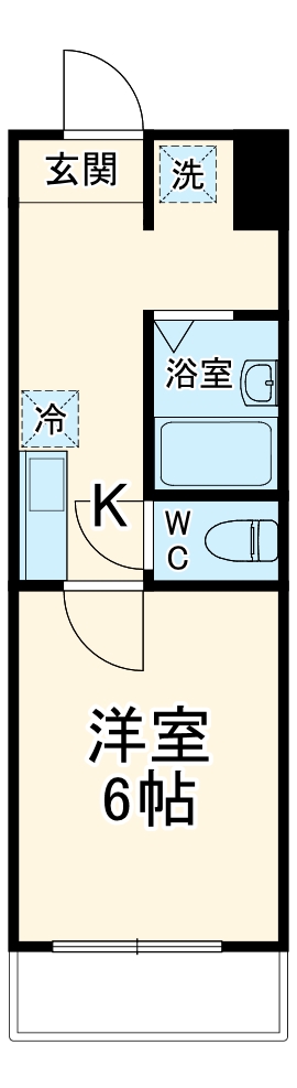 クレシタICHIの間取り