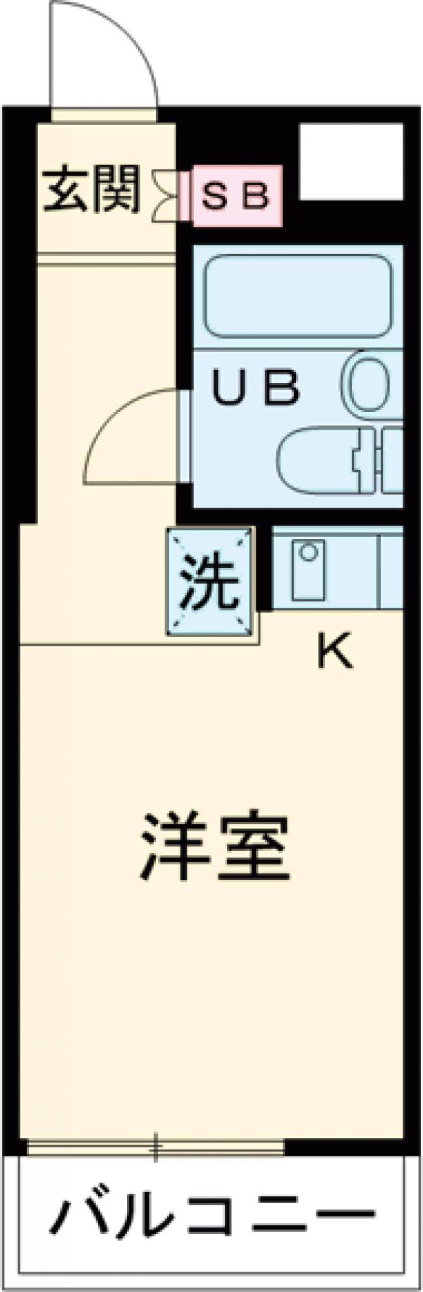 ルーブル高円寺の間取り