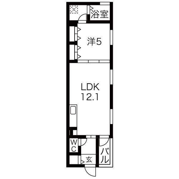PHILIA 1stの間取り