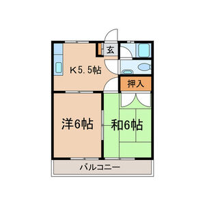 コンフォートFの間取り