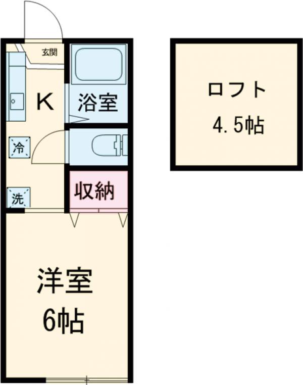フロムココの間取り