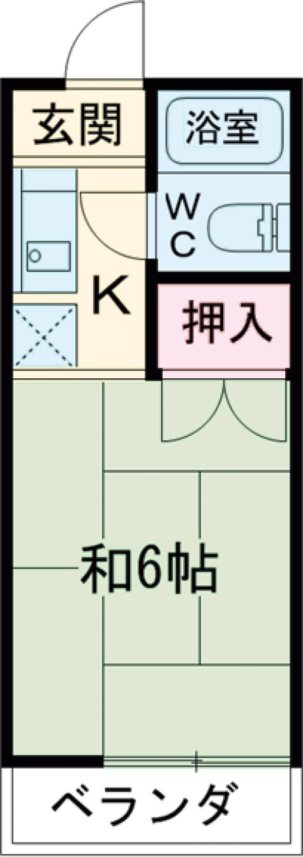 コーポ有賀の間取り