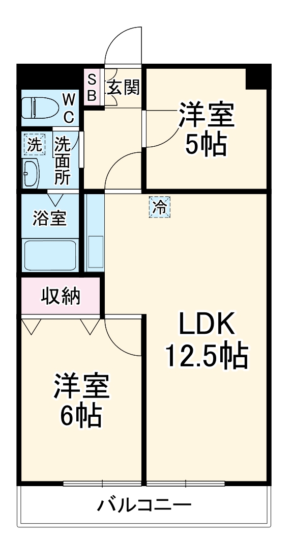 フユ―グマンションの間取り