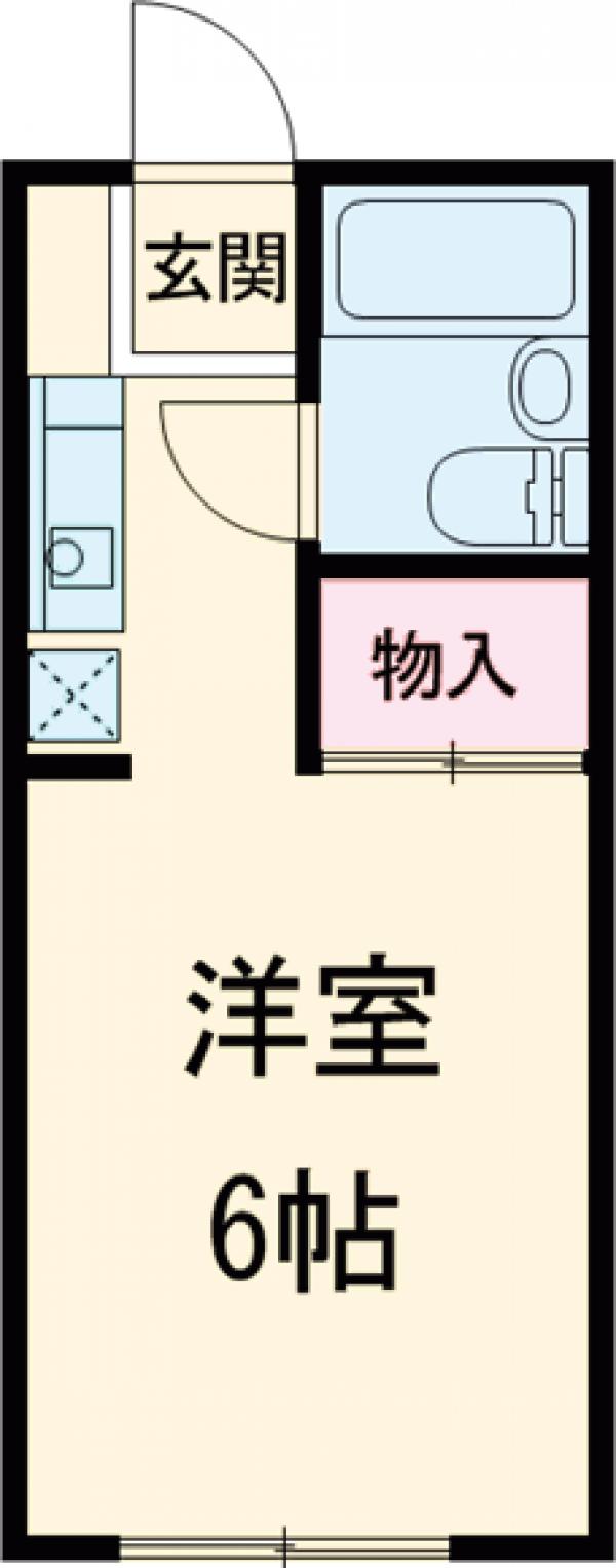 第3一水荘の間取り