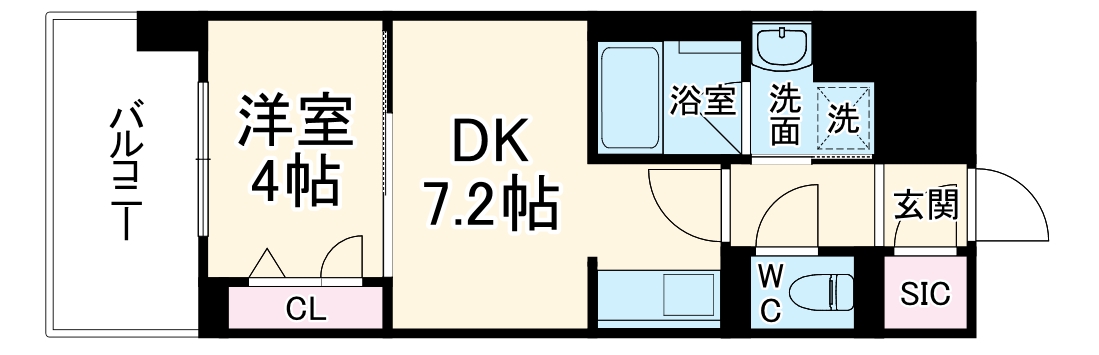 Refisia 箕面船場の間取り