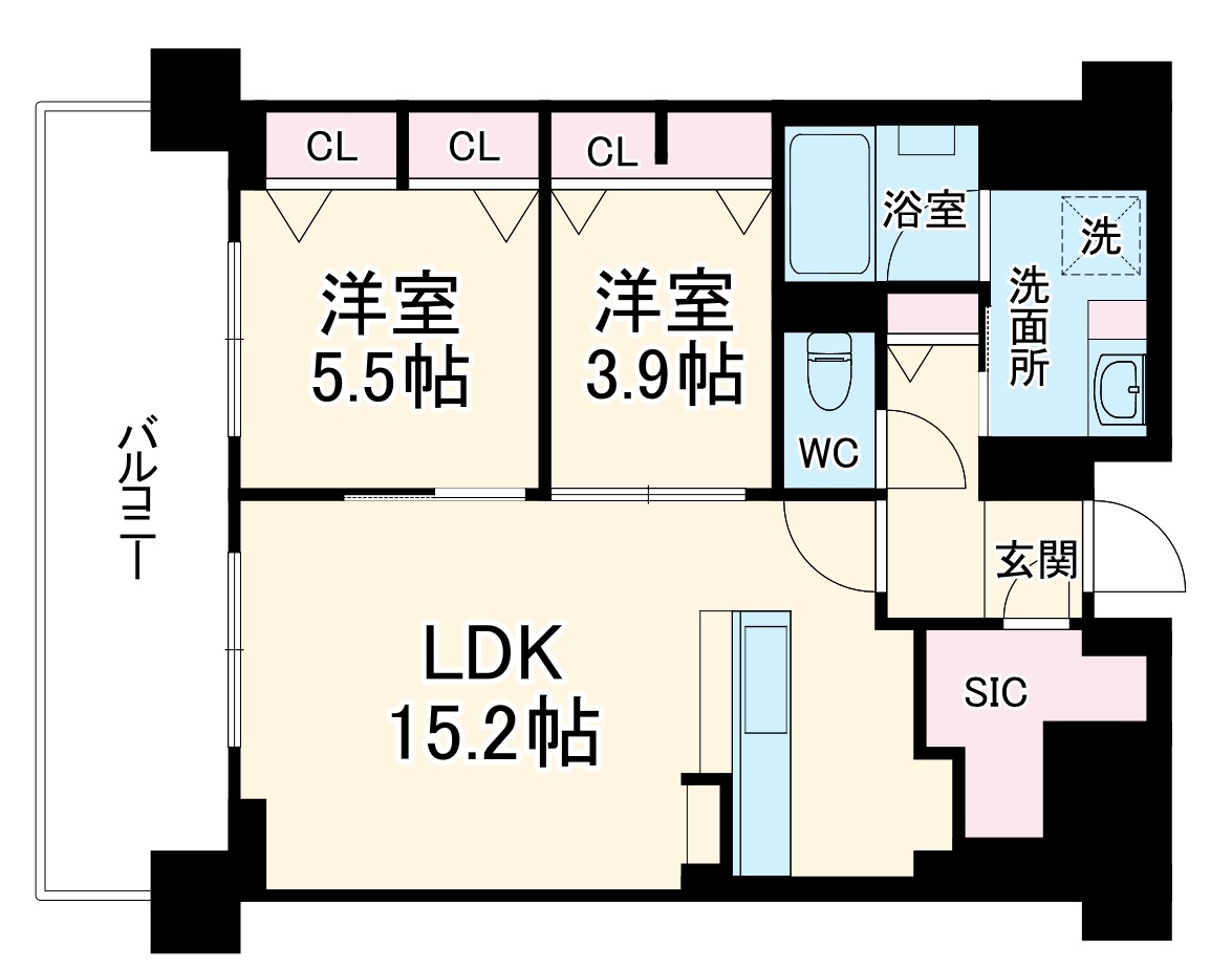 Refisia 箕面船場の間取り