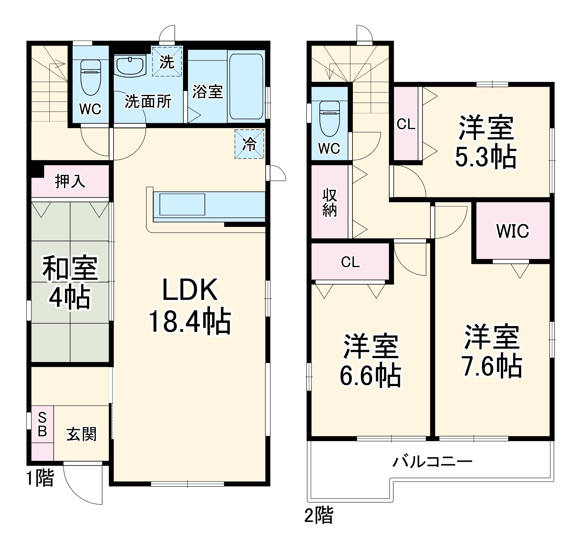 Koletこてはし台#02の間取り