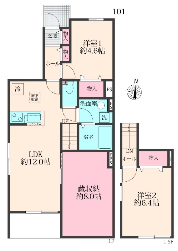 Raffinatoの間取り